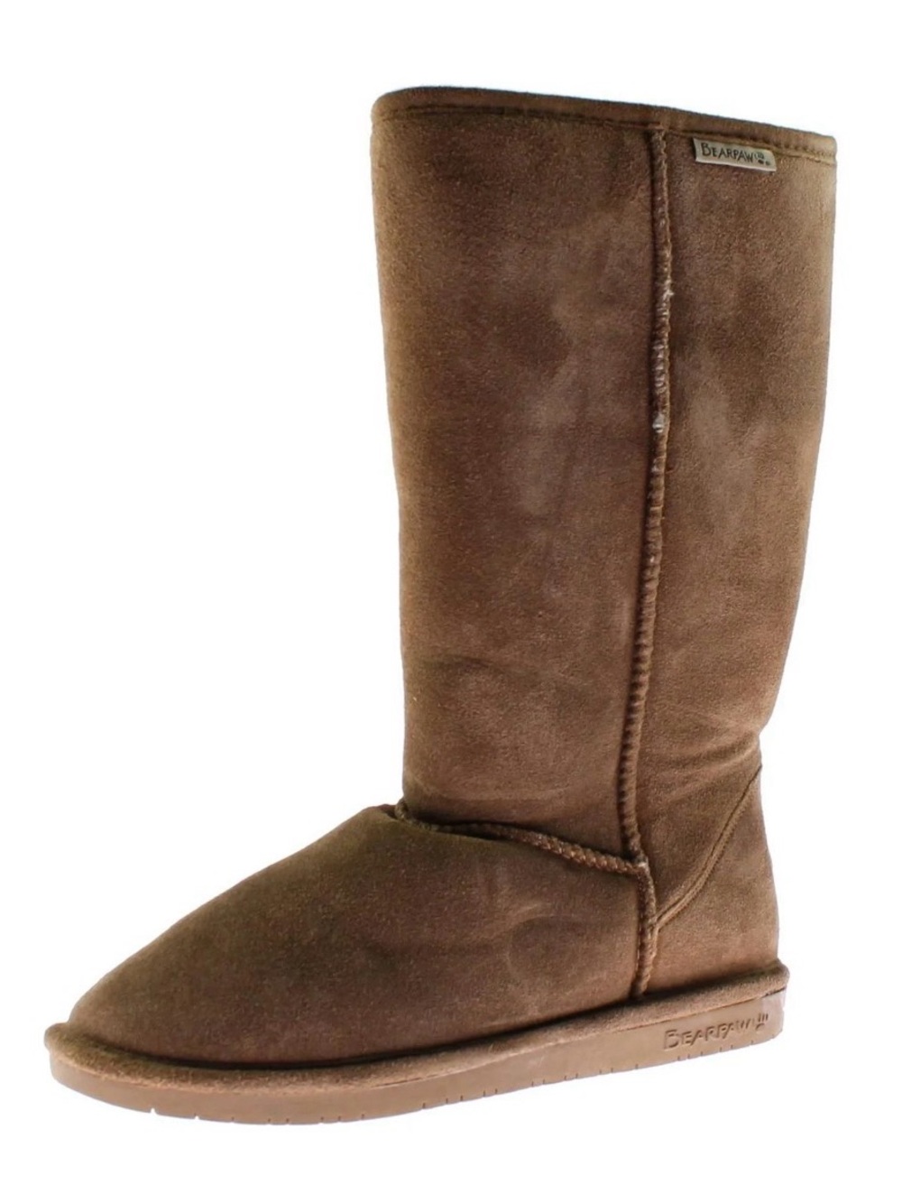 Bearpaw Womens Emma Suede Winter Casual Boots Brown 9 Medium